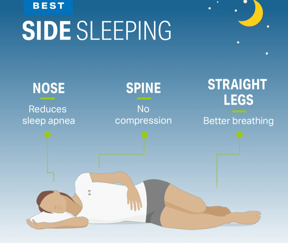 What are some of the best sleeping positions for health